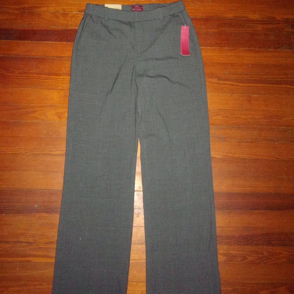 Merona Ebony Plaid Trouser Pants